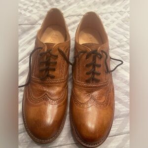 BED|STU Brown Leather Flats